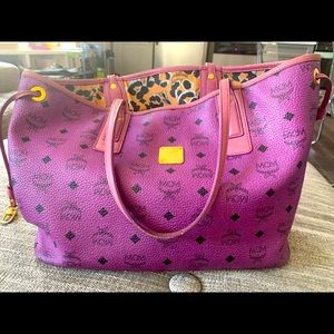 Authentic MCM purple purse